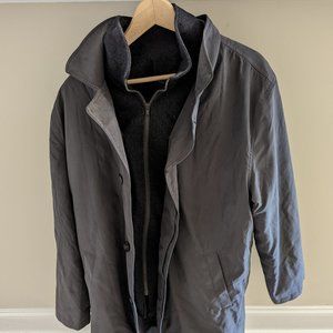 Polo Ralph Lauren Raincoat. Water-Resistant Jacket With Removable Liner (M)
